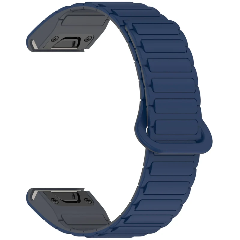 Magnetische Siliconen Smartwatch Band 20mm 22mm 26mm Verstelbaar Sportarmband Waterdicht Comfortabel Horloge | Sansoti