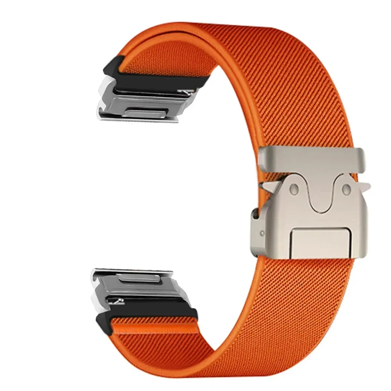 Nylon Smartwatch Bandje 22-26mm Militair Design Verstelbaar Unisex Polsband Sportief Universeel Compatibel | Sansoti