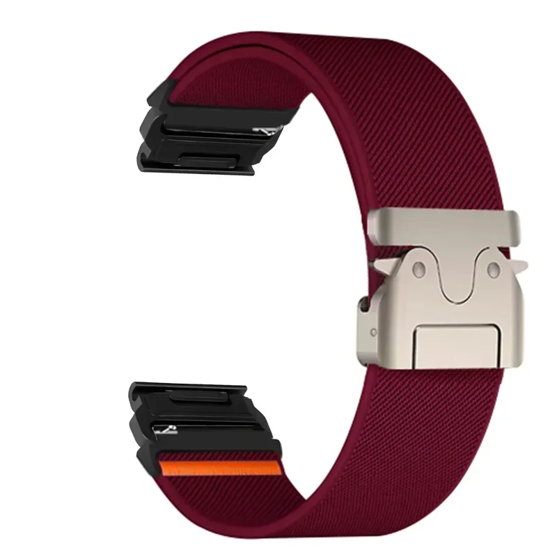 Nylon Smartwatch Bandje 22-26mm Militair Design Verstelbaar Unisex Polsband Sportief Universeel Compatibel | Sansoti