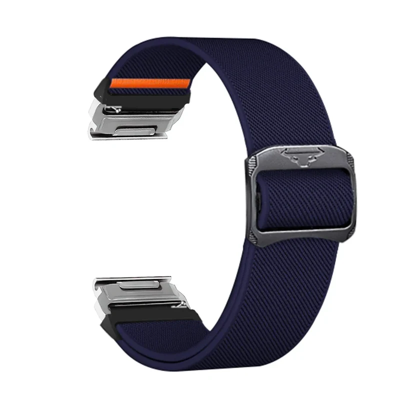Nylon Smartwatch Bandje 22-26mm Militair Design Verstelbaar Unisex Polsband Sportief Universeel Compatibel | Sansoti