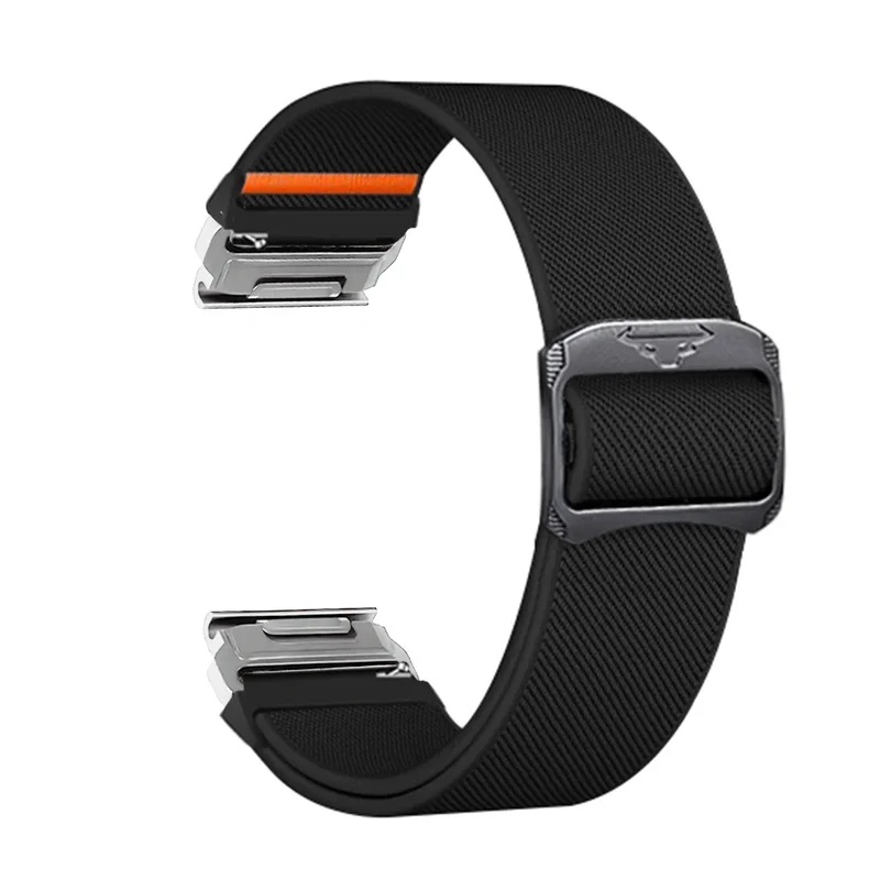Nylon Smartwatch Bandje 22-26mm Militair Design Verstelbaar Unisex Polsband Sportief Universeel Compatibel | Sansoti