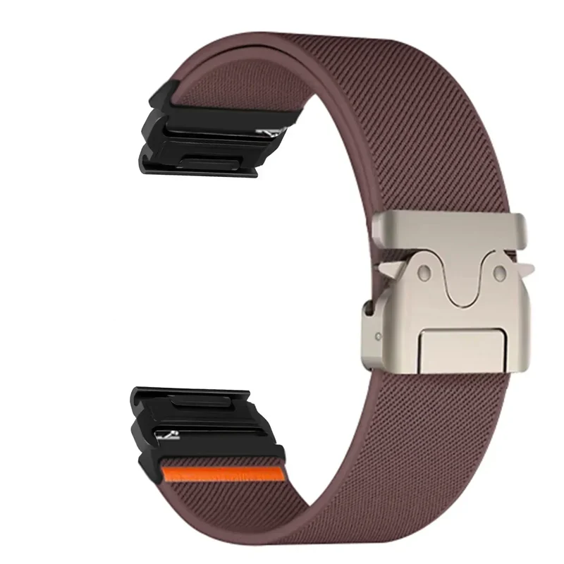 Nylon Smartwatch Bandje 22-26mm Militair Design Verstelbaar Unisex Polsband Sportief Universeel Compatibel | Sansoti