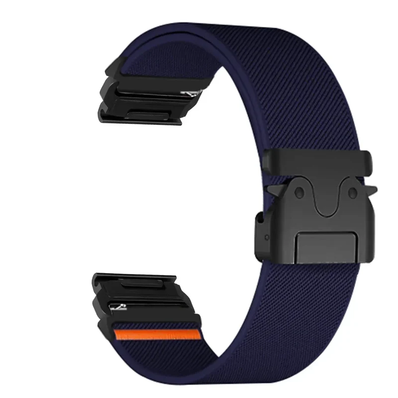 Nylon Smartwatch Bandje 22-26mm Militair Design Verstelbaar Unisex Polsband Sportief Universeel Compatibel | Sansoti