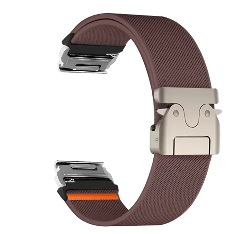 Nylon Smartwatch Bandje 22-26mm Militair Design Verstelbaar Unisex Polsband Sportief Universeel Compatibel | Sansoti