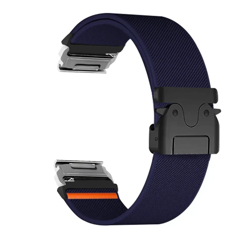 Nylon Smartwatch Bandje 22-26mm Militair Design Verstelbaar Unisex Polsband Sportief Universeel Compatibel | Sansoti