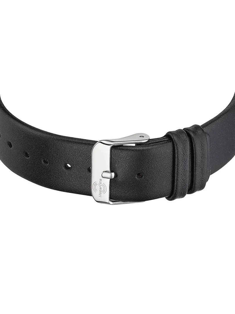 Master Time Advanced MTLA-10801-25L Damen Armbanduhr Schwarz • Funkuhr DCF77 • Mineralglas