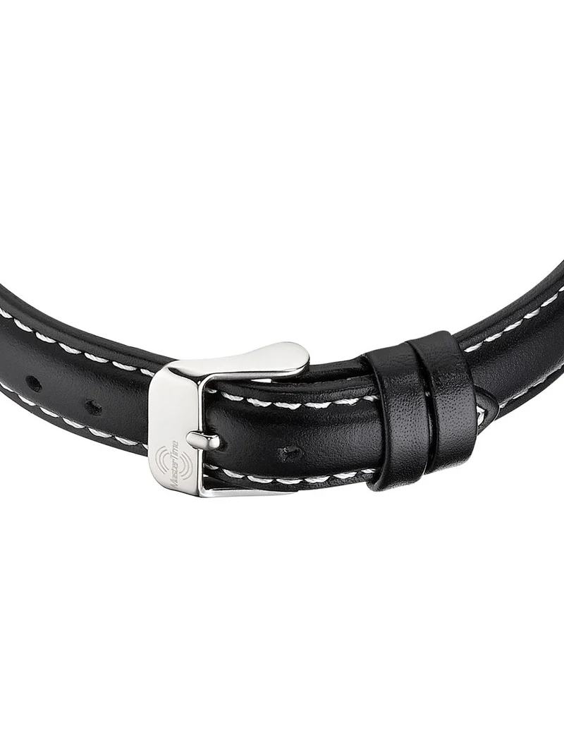 Master Time Classic MTLA-10819-22L Damen Armbanduhr Schwarz • Funkuhr • Mineralglasscheibe