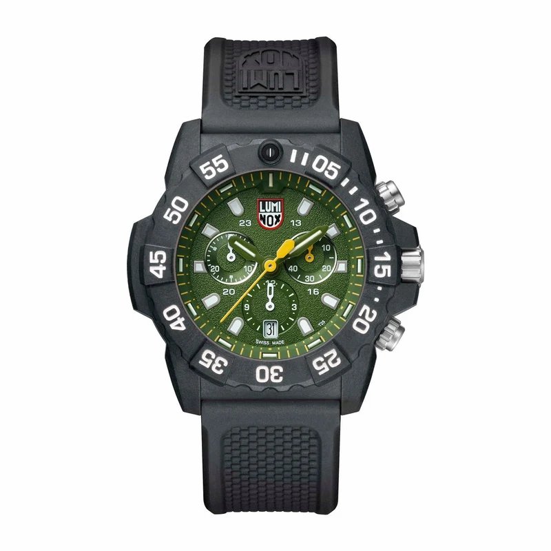 Luminox Navy SEAL XS.3597 Herren Armbanduhr Grün • Chronograph • 20 ATM Taucheruhr