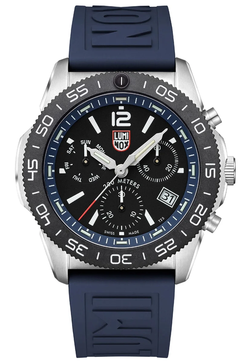 Luminox Pacific Diver Chronograph XS.3143.SET Herren Armbanduhr Blau • Saphirglas • Schweizer Quarzwerk