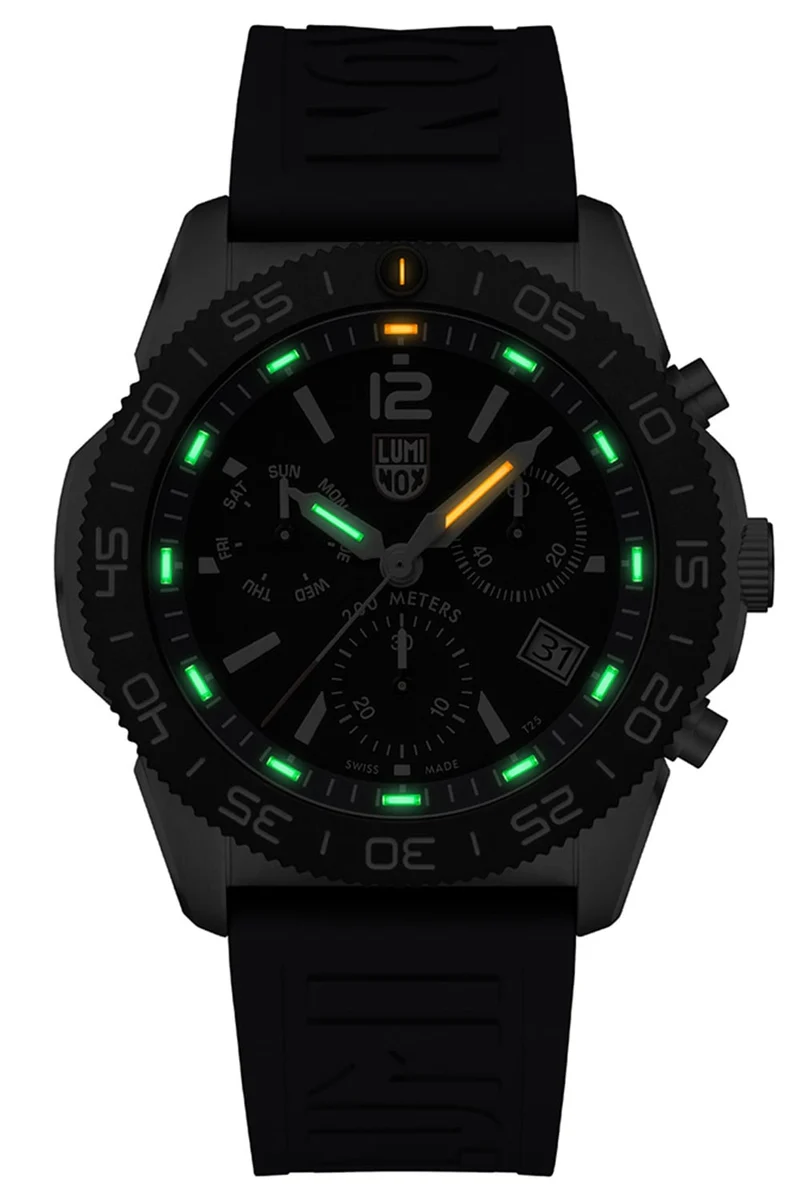 Luminox Pacific Diver Chronograph XS.3143.SET Herren Armbanduhr Blau • Saphirglas • Schweizer Quarzwerk