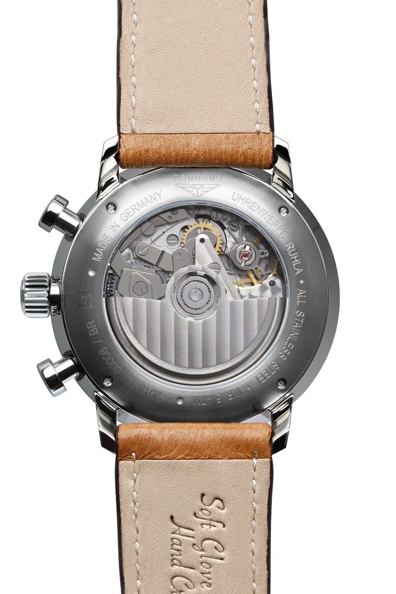 Bauhaus Dessau 2018-1 Herren Armbanduhr • Automatik Chronograph • Schweizer Sellita SW500