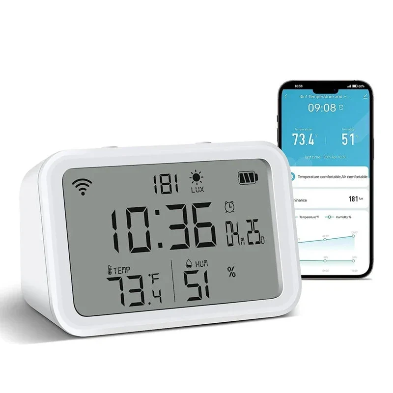 Smarter WLAN Wecker für Google Assistant