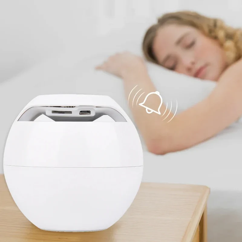 Lichttherapie Wecker mit praktischem Doppelalarm