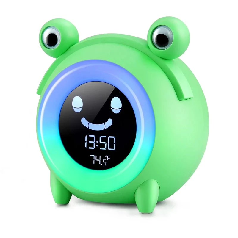 Lustiger Kinder Schlaftrainer als Frosch