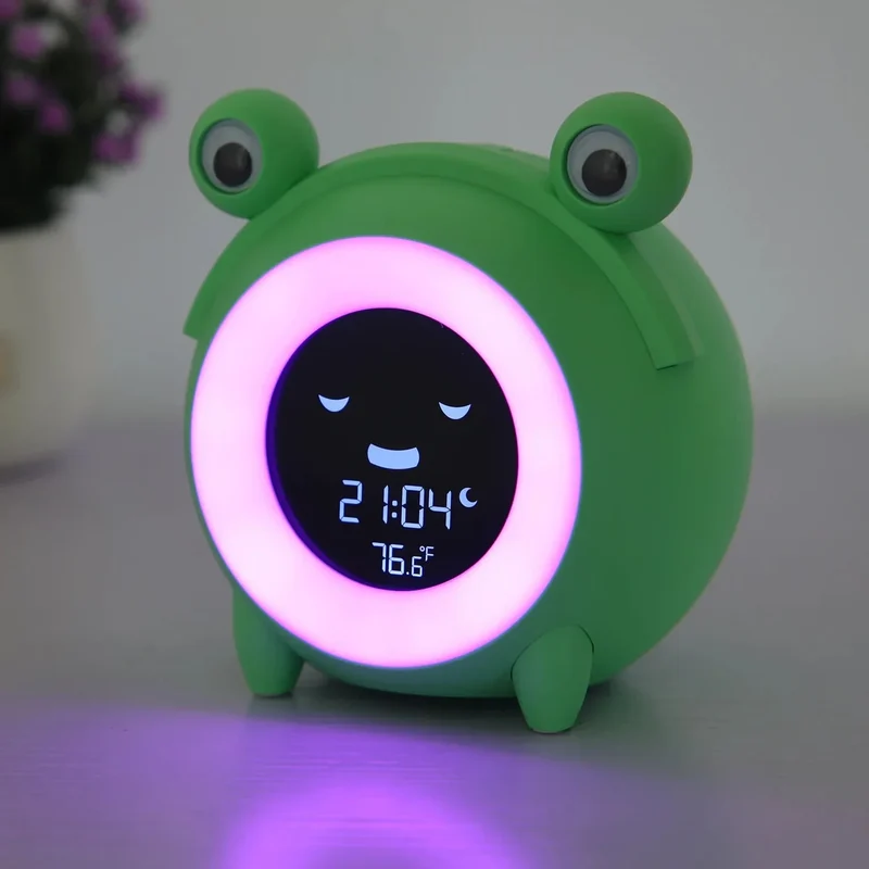 Lustiger Kinder Schlaftrainer als Frosch