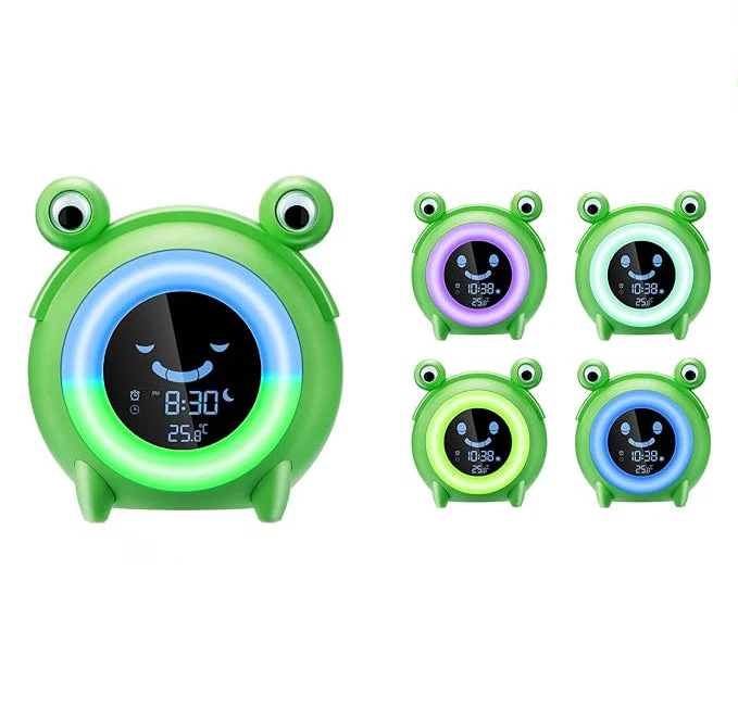 Lustiger Kinder Schlaftrainer als Frosch