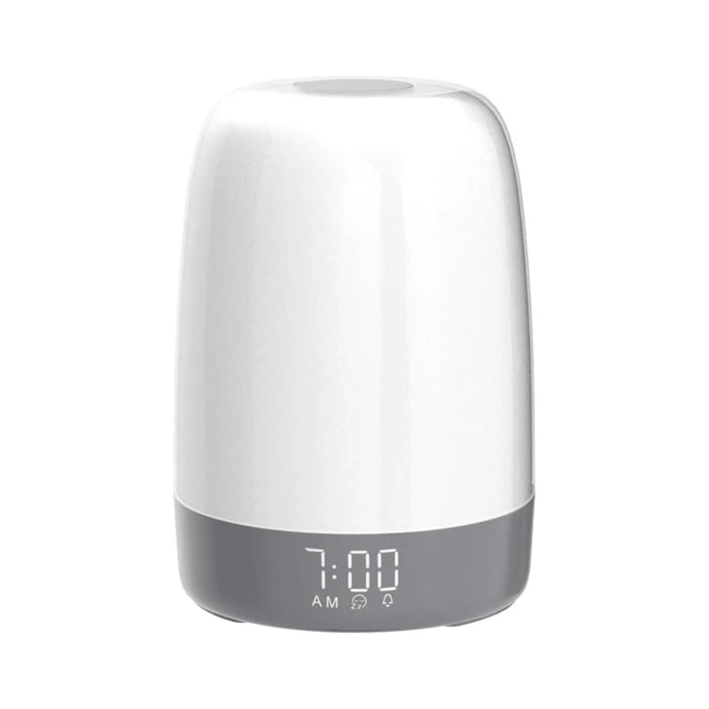 Aufwachlicht Lampe mit digitalem Wecker
