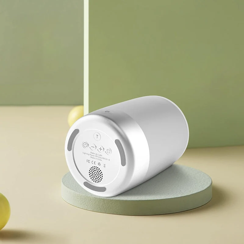 Aufwachlicht Lampe mit digitalem Wecker