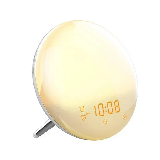 Sonnenaufgangs Wecker mit praktischem USB-Anschluss