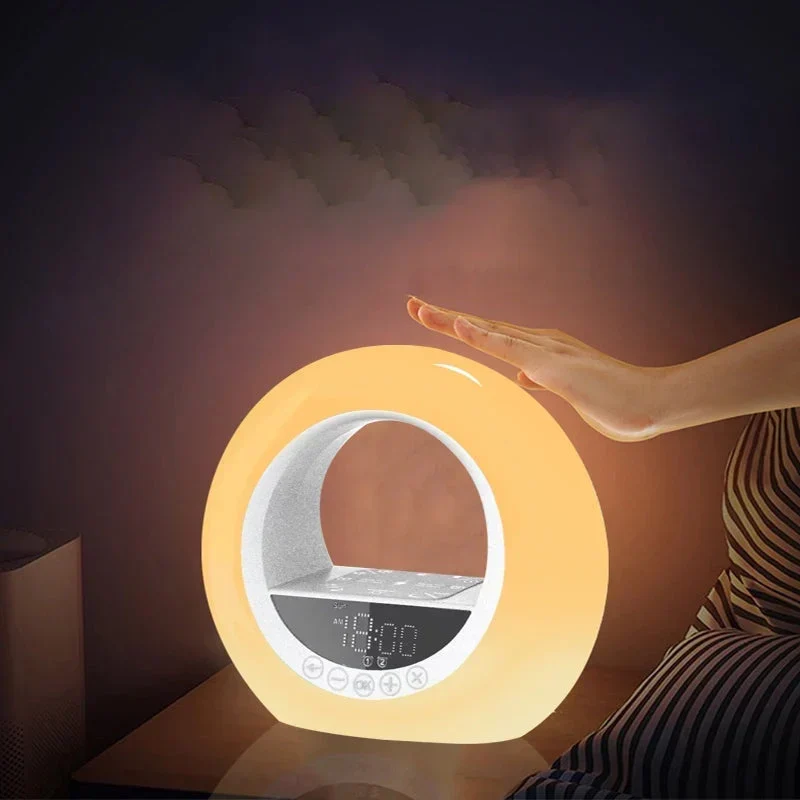 Lichtwecker mit Sonnenaufgangssimulation und Doppelalarm