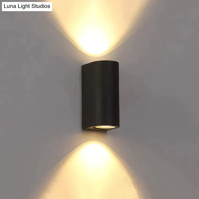 LED Buitenwandlamp Aluminium Vierkant Waterdicht IP65 Modern Design Tuinverlichting Portiekverlichting | Sansoti