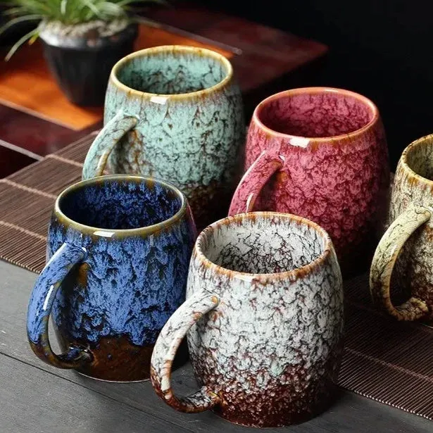Keramische Koffiemok met Artisanale Afwerking – Tijdloze Elegantie voor Dagelijks Gebruik | Sansoti