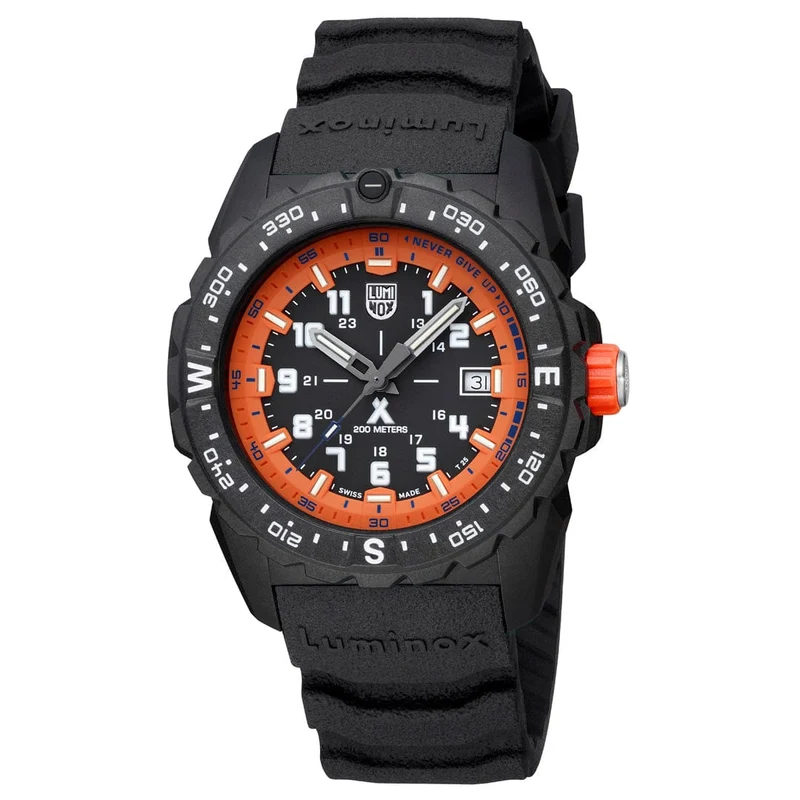 Luminox Bear Grylls Survival Mountain XB.3739 Herren Armbanduhr Orange • Saphirglas • CARBONOX™-Gehäuse
