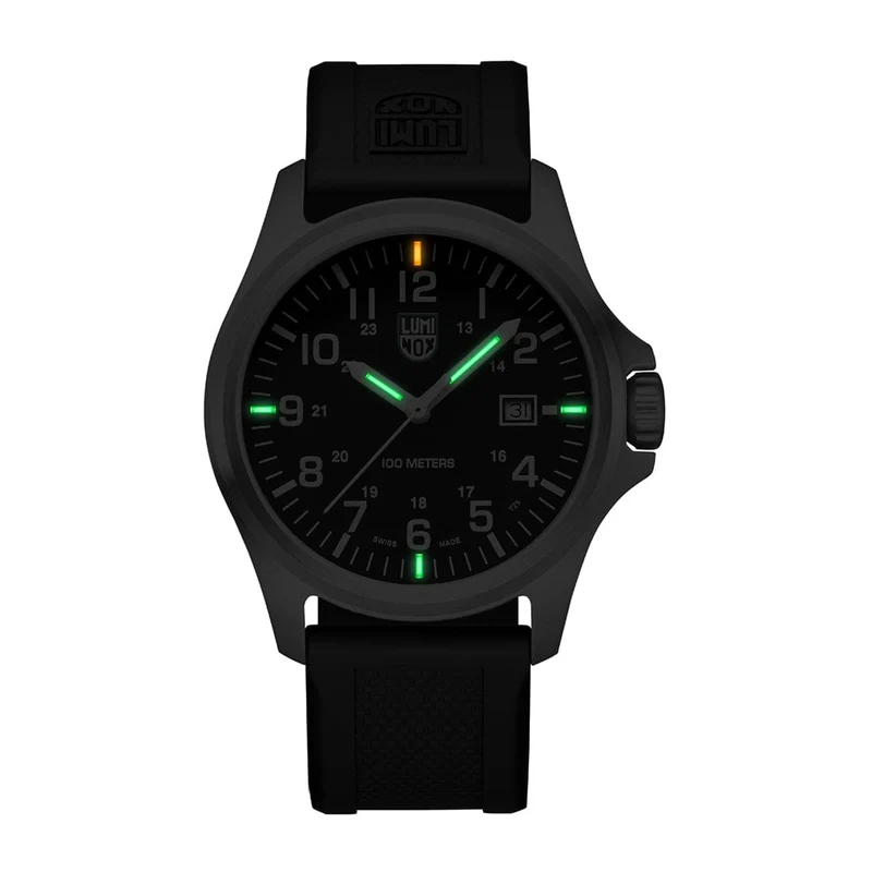 Luminox Moon Valley X2.2501 Herrenuhr Schwarz • Schweizer Quarzwerk • 25 Jahre Leuchtfunktion