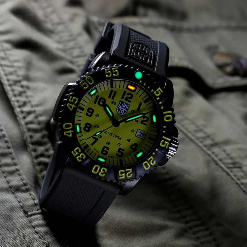 Luminox Sea Lion X2.2055.1 Herren Armbanduhr Schwarz • CARBONOX™-Gehäuse • Luminox Light Technology