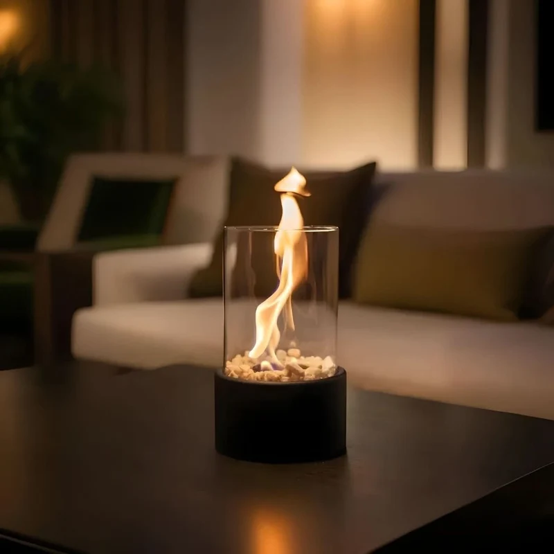 Rookvrije Bio-Ethanol Tafelhaard voor Binnen & Buiten – Moderne Design Tafelhaard