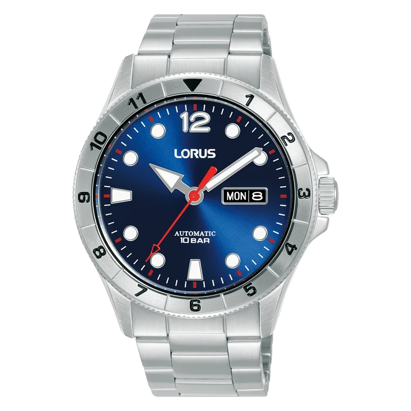Lorus Sports RL461BX9 Herren Armbanduhr Dunkelblau • Automatikwerk • 10 BAR