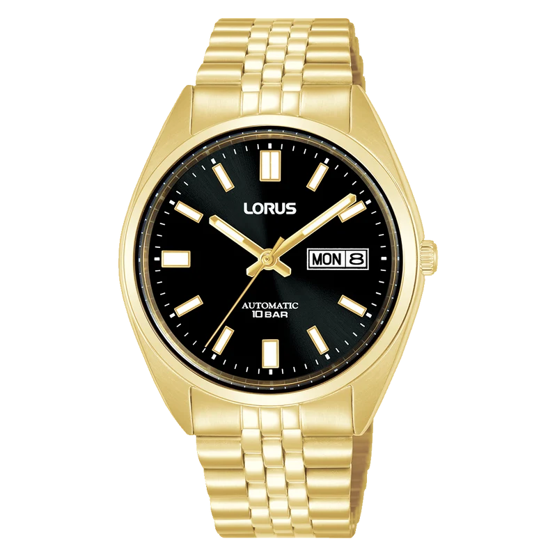 Lorus Classic RL434CX9 Herrenuhr Automatik • Mineralglas • Edelstahlarmband