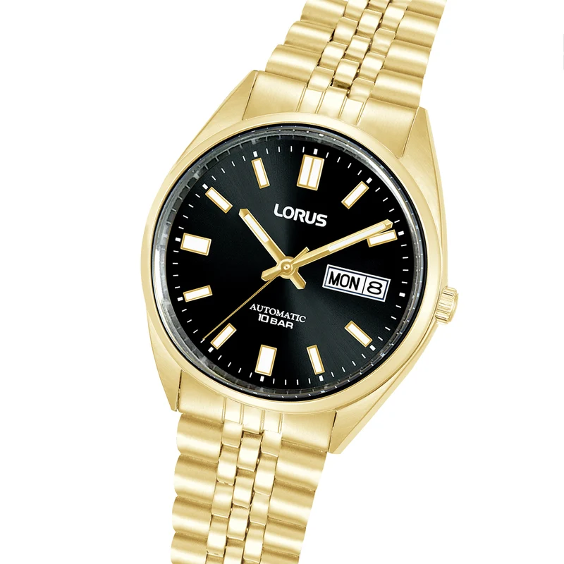 Lorus Classic RL434CX9 Herrenuhr Automatik • Mineralglas • Edelstahlarmband