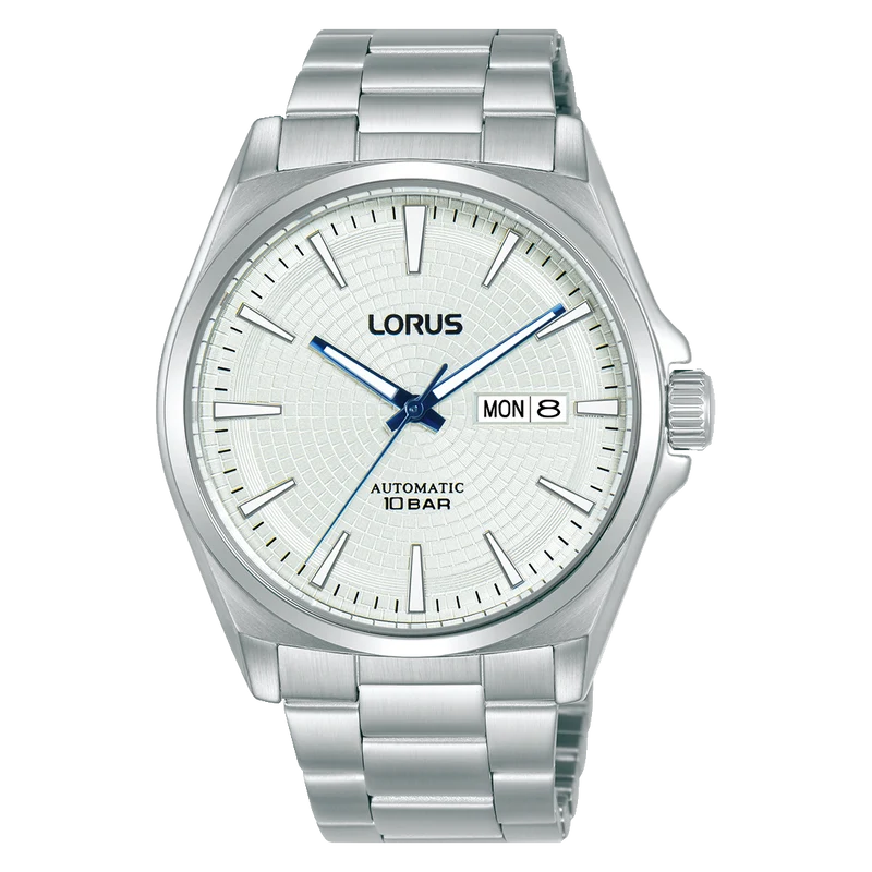 Lorus Sports RL415CX9 Herrenuhr Silber • Automatikwerk • Mineralglas