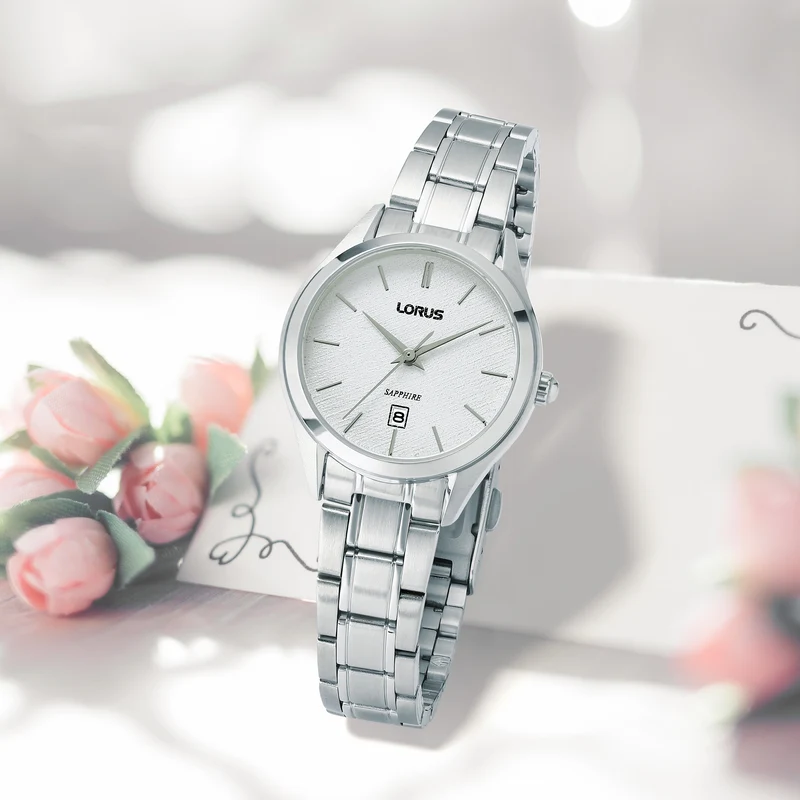 Lorus Classic RJ289BX9 Damen Armbanduhr • Saphirglas • Edelstahlgehäuse