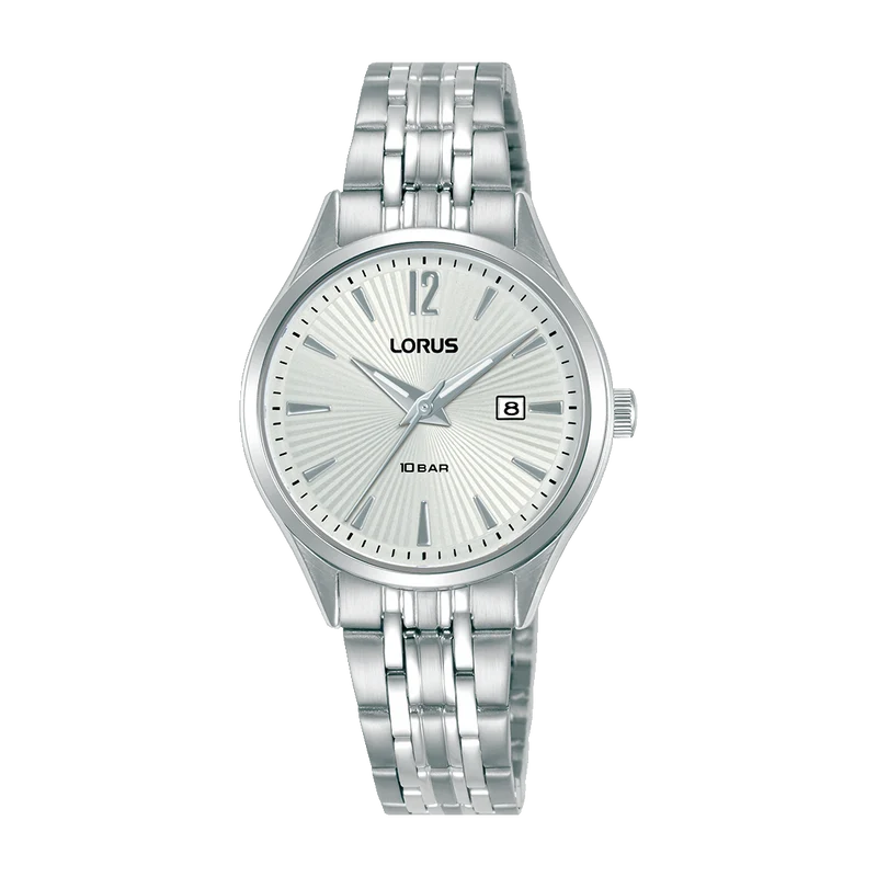 Lorus Classic RJ201CX9 Damen Armbanduhr • Mineralglas • Edelstahlarmband