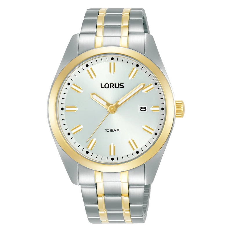 Lorus Sports RH978PX9 Herrenuhr Weiß • Mineralglas • 10 bar wasserdicht