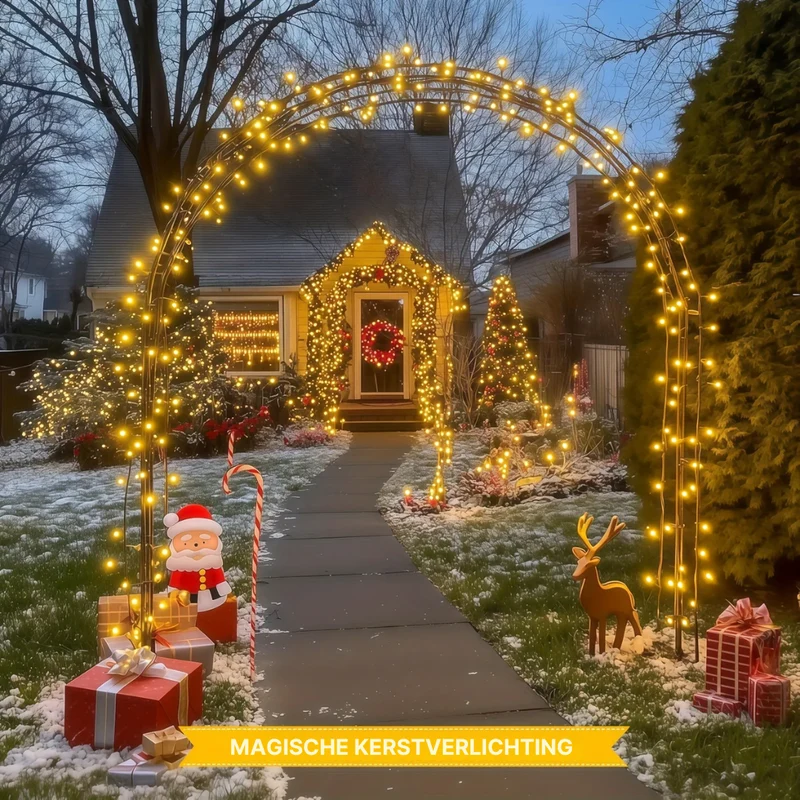 LED Lichtsnoer Outdoor IP44 Waterdicht met Warm Licht voor Tuin Terras Balkon Feestverlichting Sfeervol | Sansoti