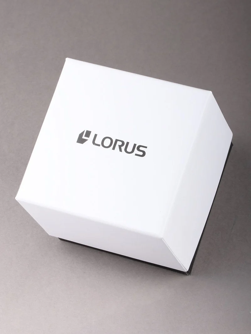 Lorus Classic RXN76DX9 Herrenuhr Schwarz • Mineralglas • Edelstahlarmband