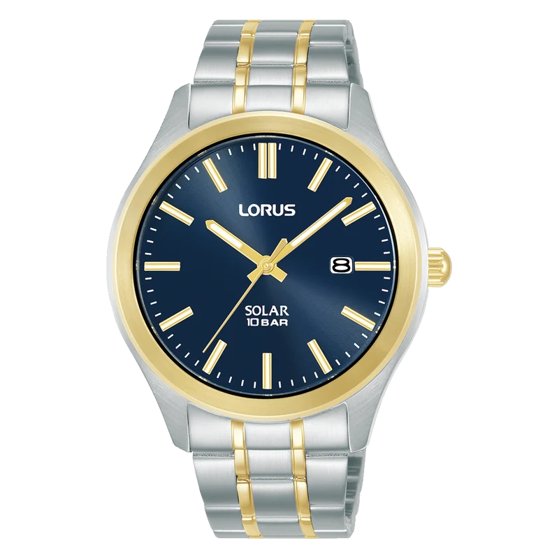 Lorus Classic RX392AX9 Herren Armbanduhr • Solarwerk • Mineralglas