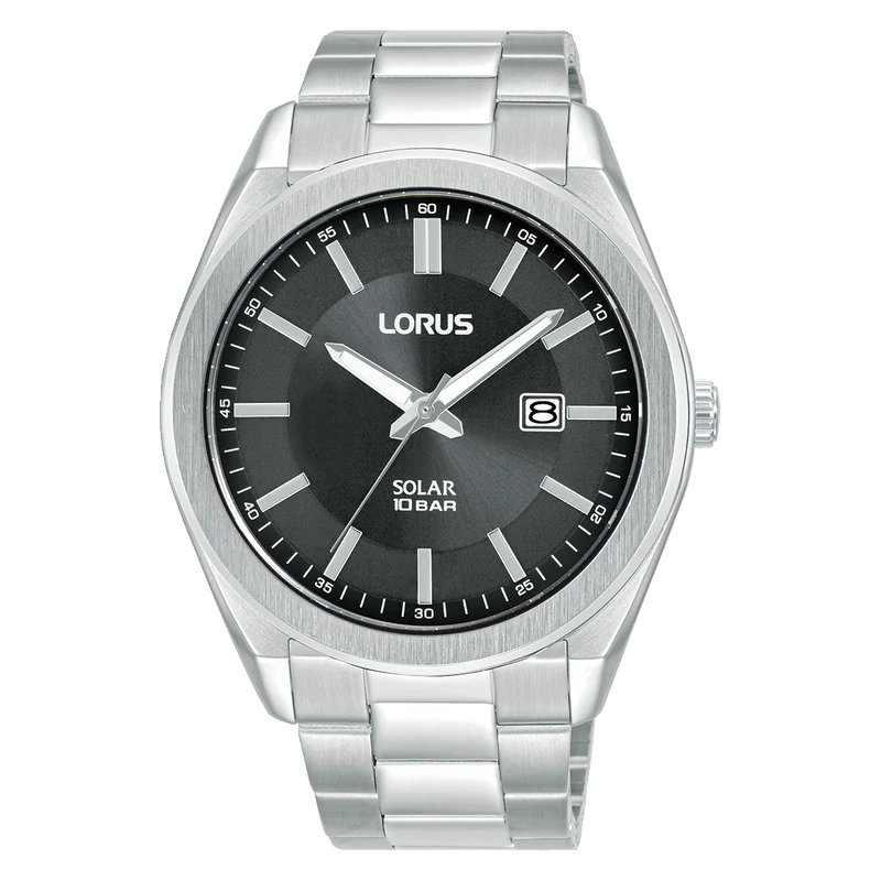Lorus Sport RX351AX9 Herren Armbanduhr • Solarbetrieb • Mineralglas