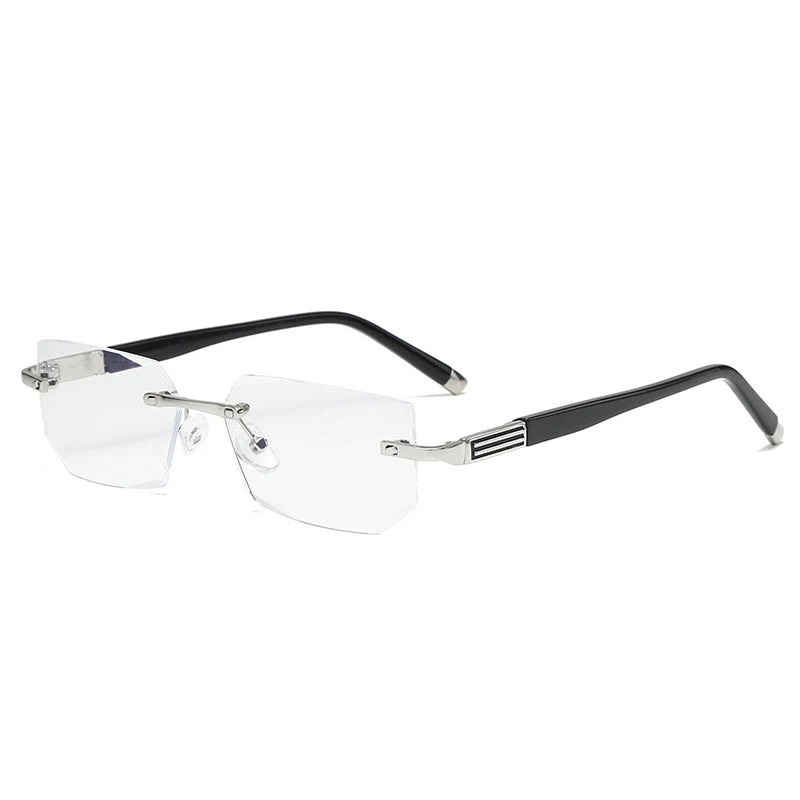 Progressieve Leesbril met Blauwe Lichtfilter Titanium TR90 Ultra Licht 17g Multifocale Lenzen Presbyopie | Sansoti