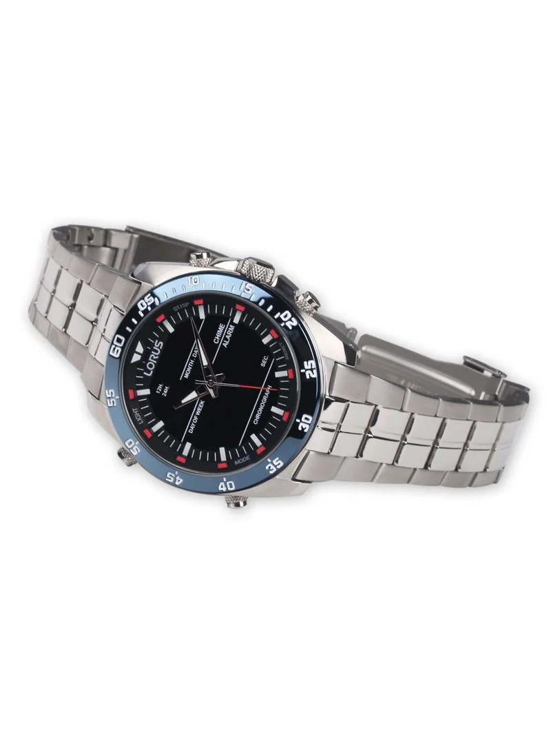 Lorus RW623AX5 Herren Armbanduhr • Analog-Digital Chronograph • 10 bar Wasserdicht