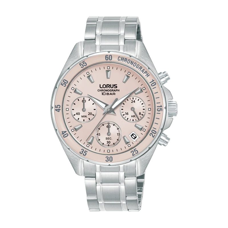 Lorus Sport RT355LX9 Damen Armbanduhr • Chronograph • Mineralglas