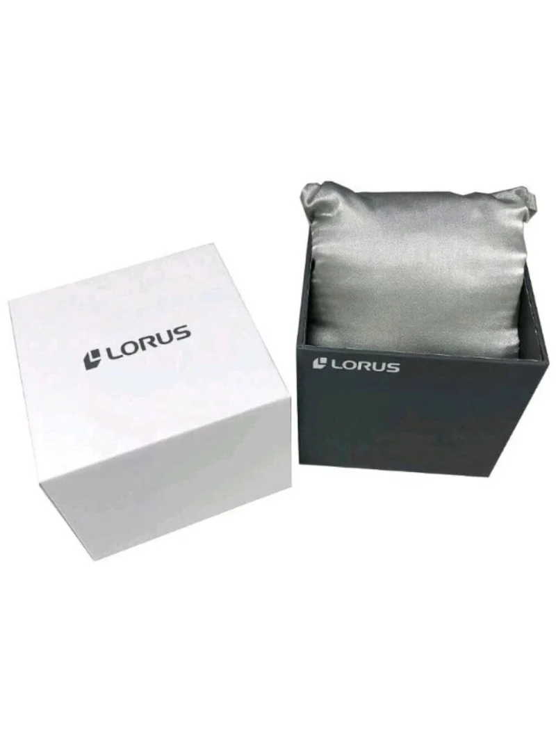Lorus Sports RT325LX9 Herrenuhr Chronograph • Mineralglas • Schwarzes Lederband