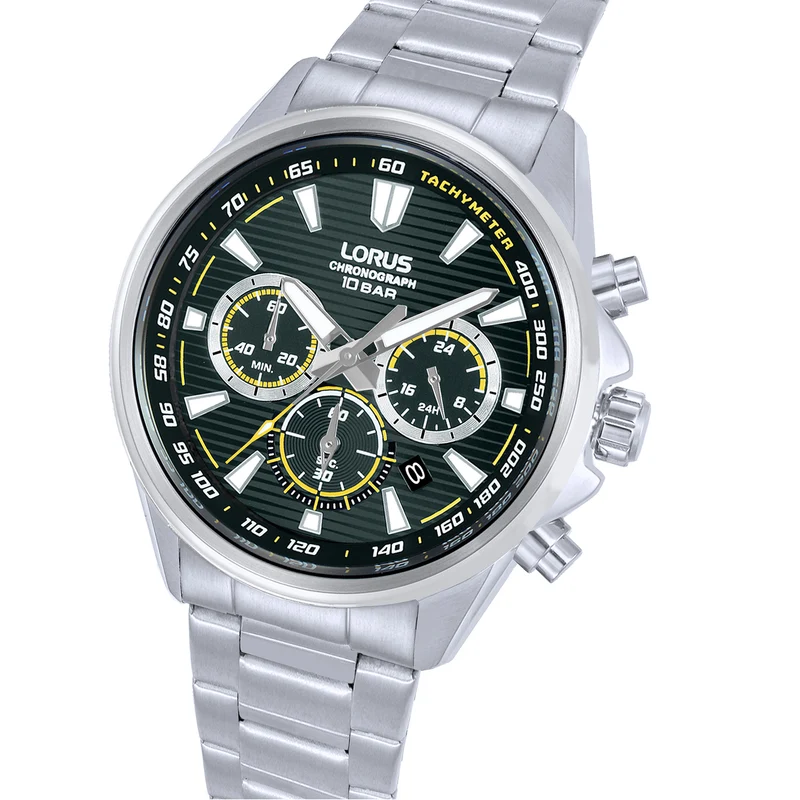 Lorus Sport RT319LX9 Herren Armbanduhr • Chronograph • Mineralglas