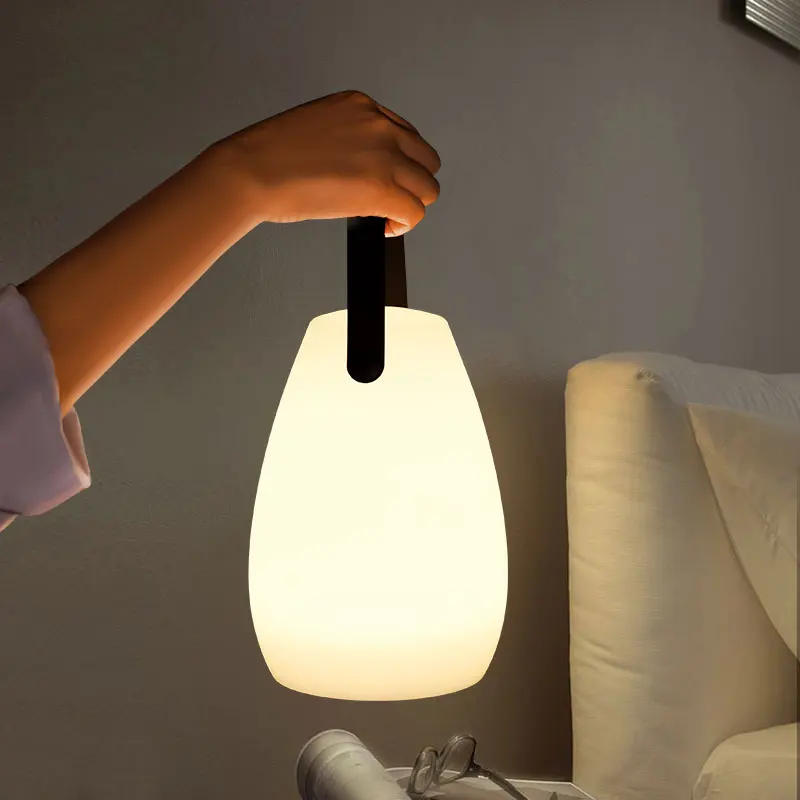 Draadloze Outdoor LED Lamp met Afstandsbediening en Timer - Waterdicht Sfeerverlichting met 8 Kleuren voor Terras en Tuin | Sansoti