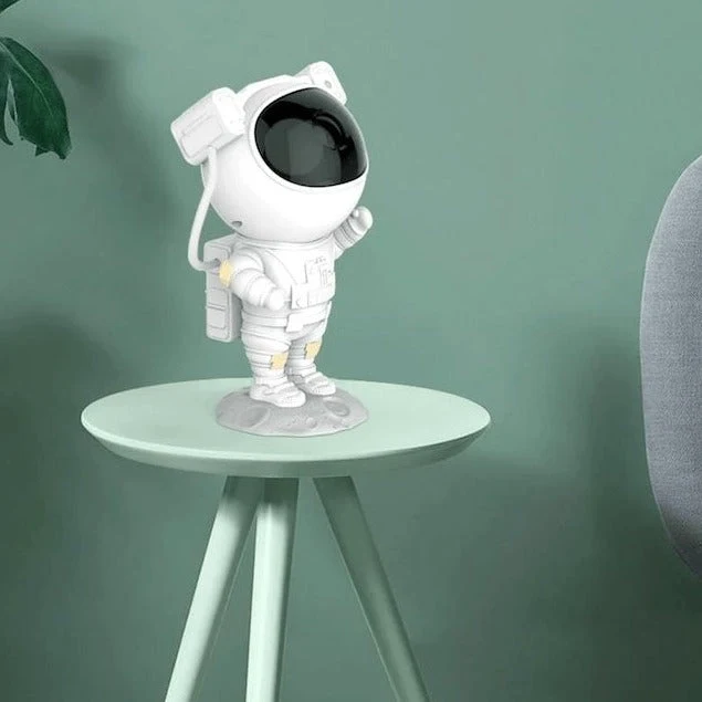 Astronaut Sterrenprojector LED Ruimtevaart Nachtlampje met Afstandsbediening en Timer | Sansoti