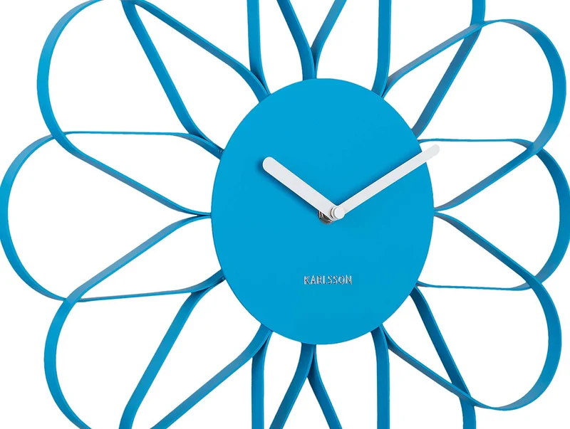 Karlsson Wanduhr 40 cm Ø Metall • Minimalistisches Design • Präzises Quarzwerk