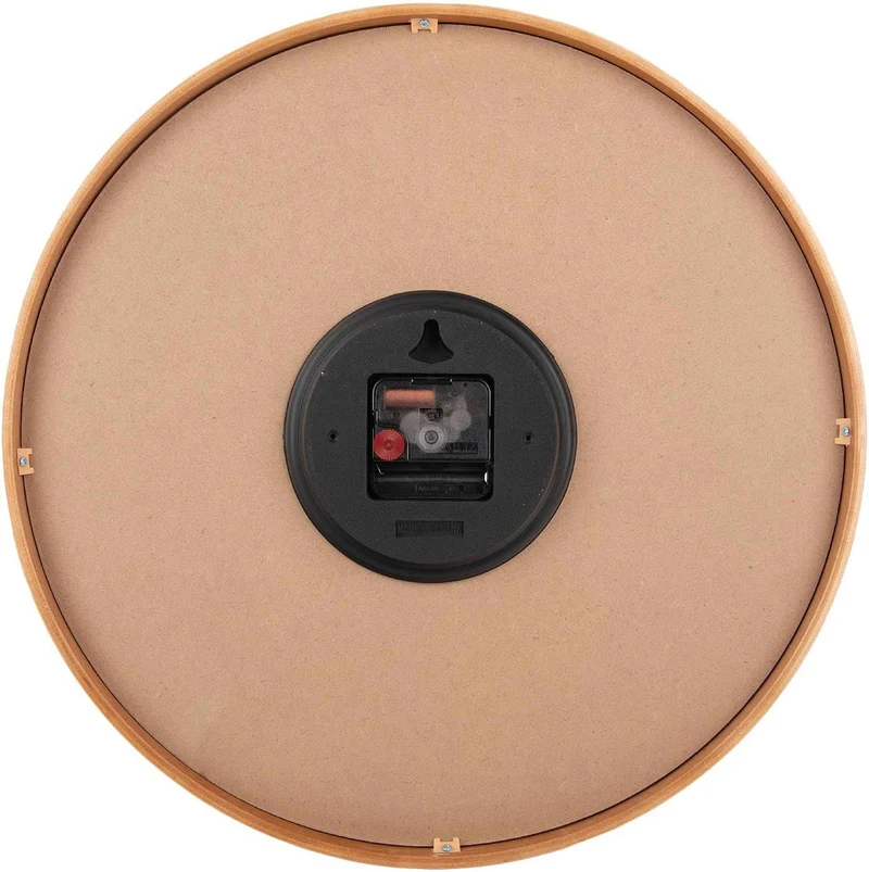 Karlsson Wanduhr 40x40x5 cm Holz • Modernes Design • Echtholz